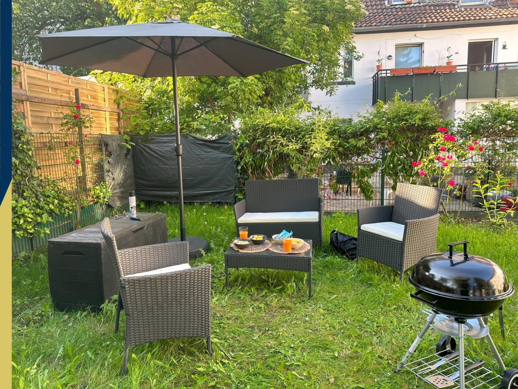Cozy Apartment With Garden In Гельзенкирхен Экстерьер фото
